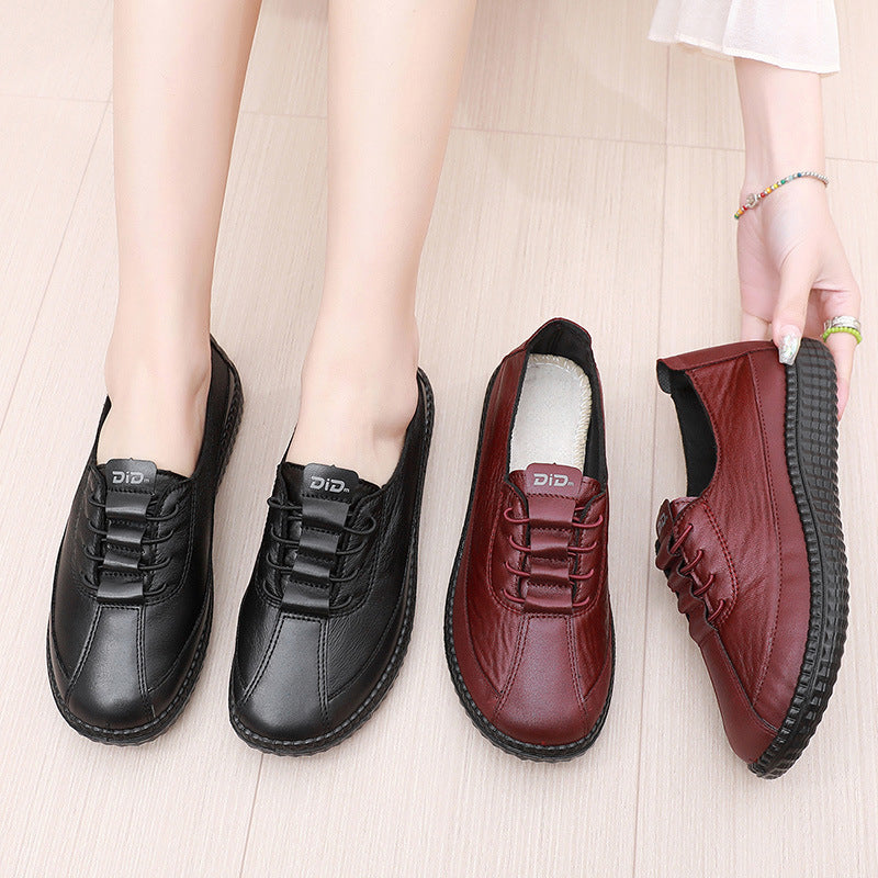 Zapato Ortopédico Cuero Suave Aura Camino Serenidad, Confort Anatómico y Seguridad Todo el Día