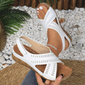 Sandalias de Tacón Cuero Suave Aura Jazz Horizonte, Elegancia y Comodidad Todo el Día