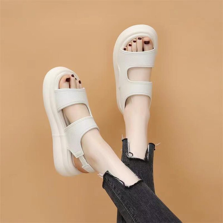 Sandalias Deportivas Cuero Suave Horizonte Vitalidad Estilo, Postura Mejorada sin Dolor