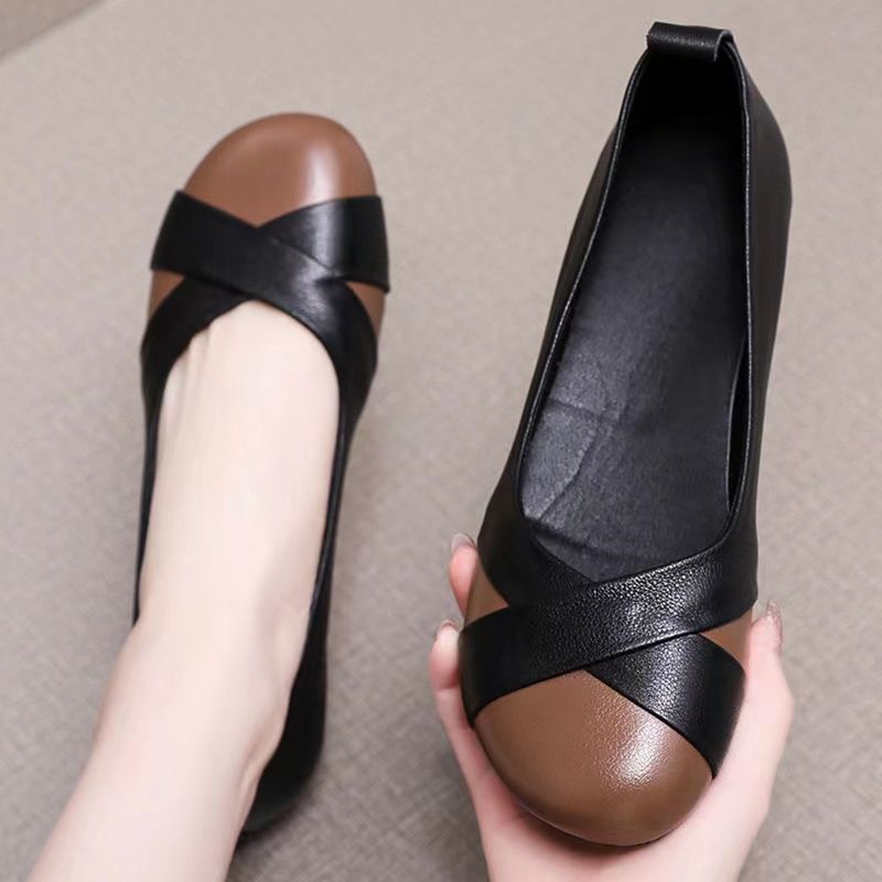 Zapatos Ortopédicos Cuero Ergonómico Aura Camino Plenitud, Alivio Total del Dolor de Pies