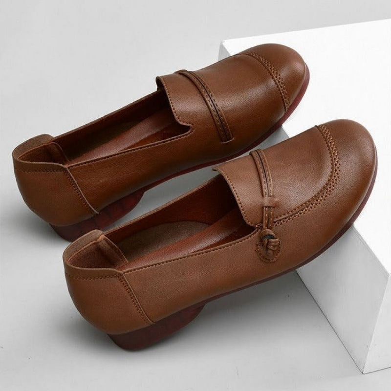 Zapato Ortopédico Cuero Genuino Serenidad Bosque Prisma, Confort y Estilo sin Dolor