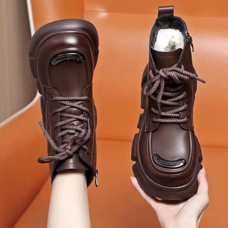 Botas Ortopédicas Cuero Premium Aurora Equilibrio Serenidad, Comodidad y Corrección Postural Todo el Día