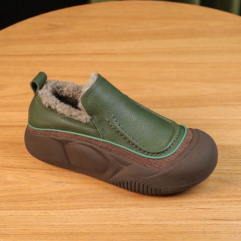 Zapatos Planos Cuero Suave Armonía Cumbre Serenidad, Comodidad y Soporte Superior Todo el Día