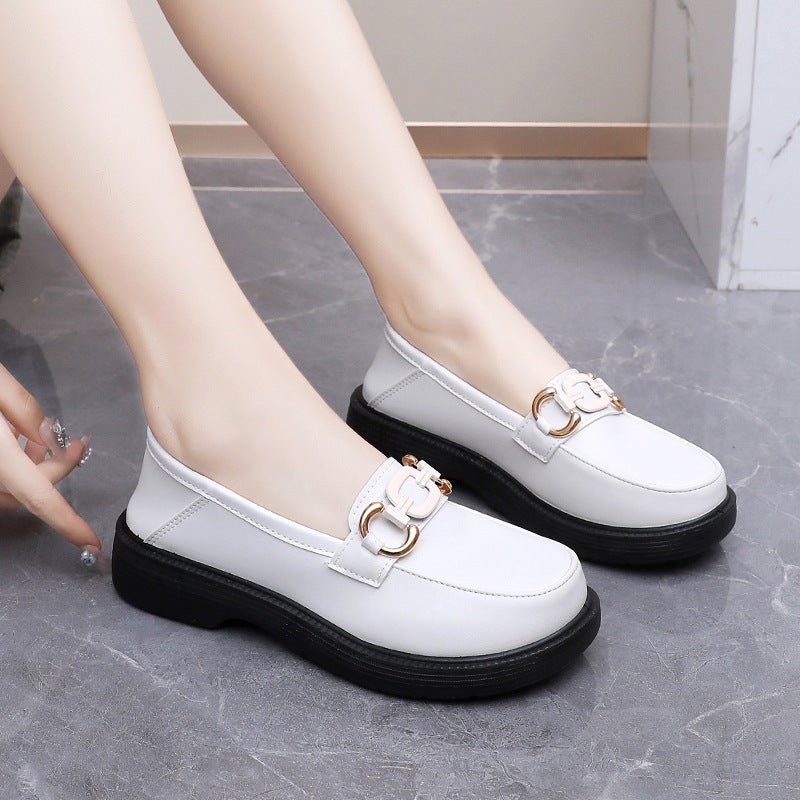 Zapato Ortopédico Cuero Suave Aura Selene Armonía, Alivio Instantáneo y Elegancia Femenina