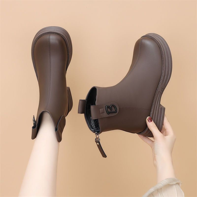 Botas Ortopédicas Forro Cálido Eco Horizonte Armonía, Alivio Instantáneo para Pies y Espalda