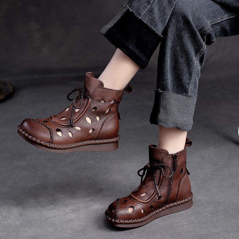 Botas Ortopédicas Cuero Suave Eclipse Serenidad Camino, Máximo Confort y Alivio Diario