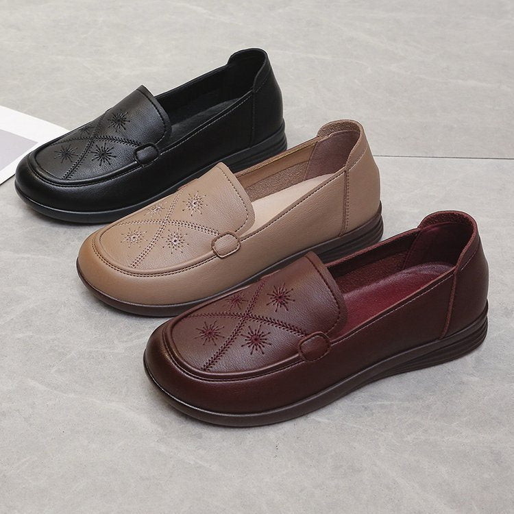 Zapato Ortopédico Cuero Suave Esencia Camino Plenitud, Comodidad y Estilo Todo el Día