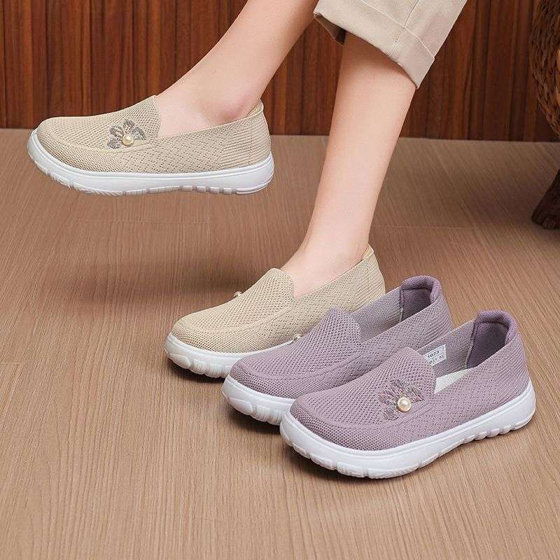 Zapatillas Casuales Tejido Transpirable Esencia Cielo Armonía, Alivio Inmediato Para Pies y Espalda