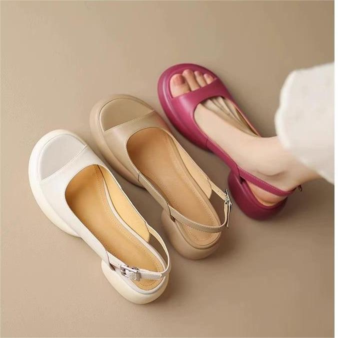 Sandalias Ortopédicas Cuero Suave Aura Camino Equilibrio, Postura Mejorada y Comodidad Prolongada