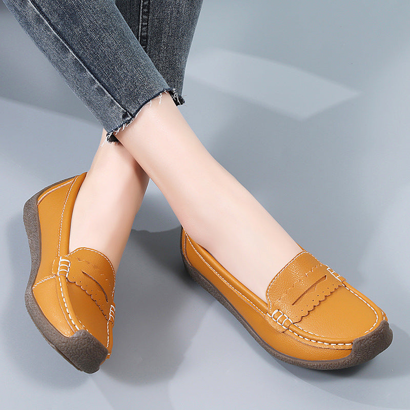 Zapato Ortopédico Cuero Suave Armonía Cielo Prisma, Alivio Inmediato y Postura Saludable