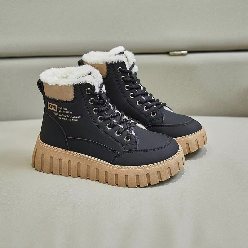 Botas Ortopédicas Cuero Suave Estilo Selene Armonía, Alivio Instantáneo para Pies y Espalda