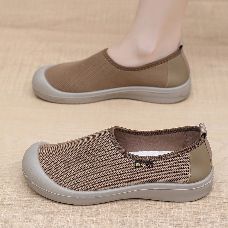 Zapatillas Casual Tejido Transpirable Armonía Jazz Camino, Corrección Postural y Confort Diario