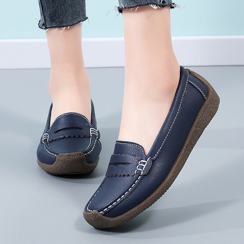 Zapato Ortopédico Cuero Suave Armonía Cielo Prisma, Alivio Inmediato y Postura Saludable