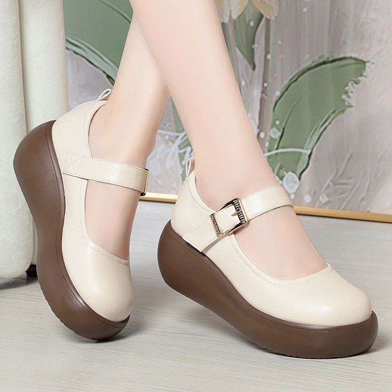 Zapato Ortopédico Cuero Natural Esencia Armonía Camino, Comodidad y Soporte Sin Dolor