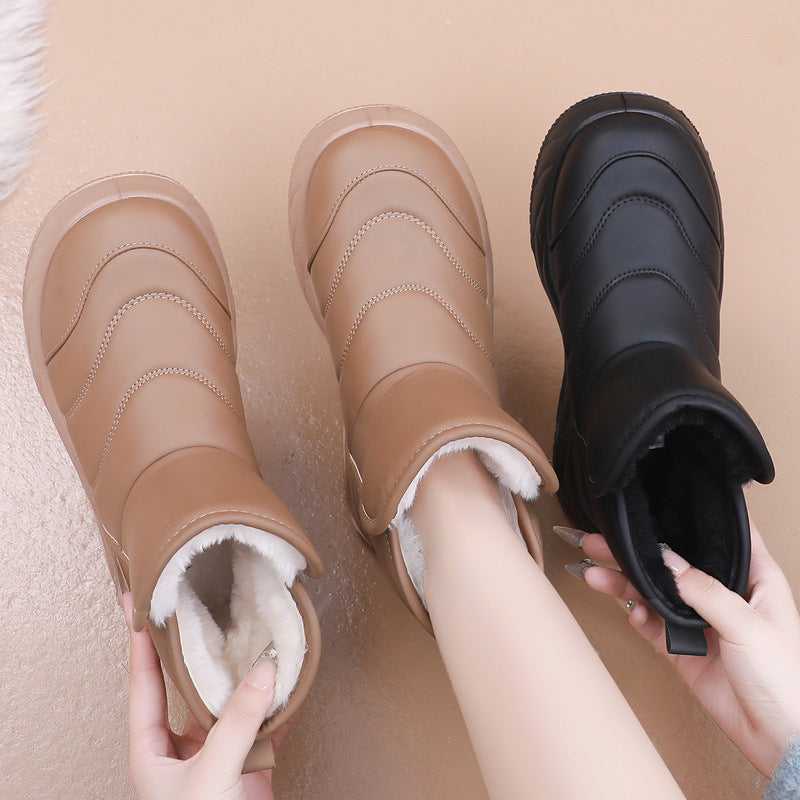 Botas Ortopédicas Tejido Suave Aura Equilibrio Nieve, Confort Instantáneo y Postura Saludable