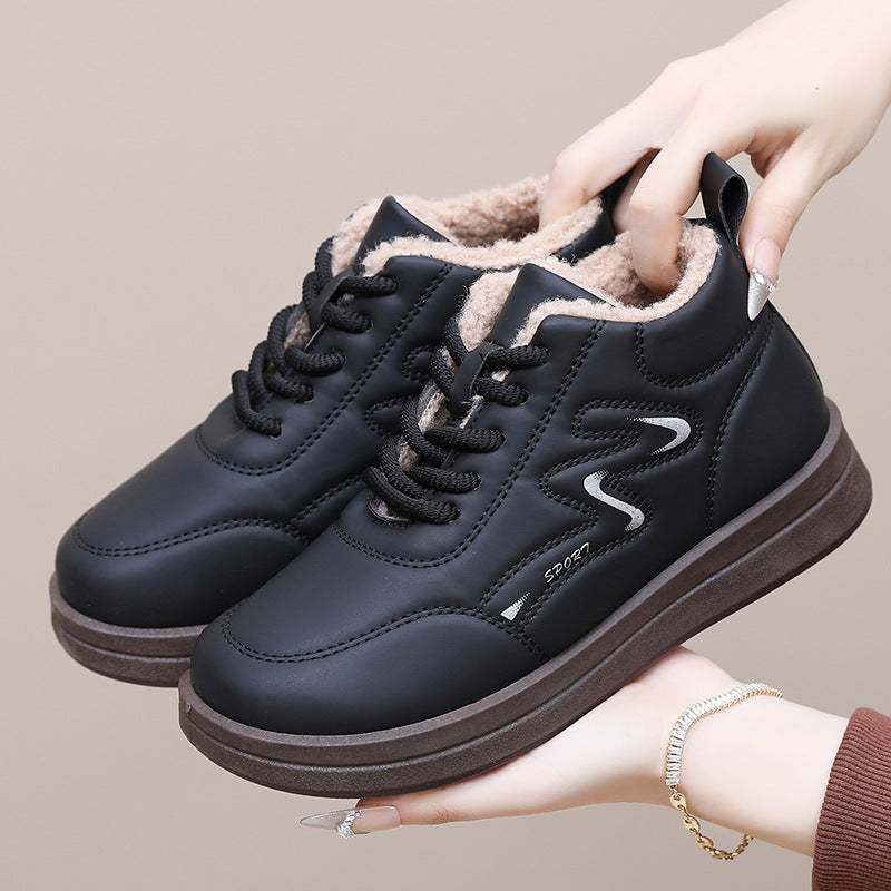 Botas Antideslizantes Forro Polar Nube Camino Íntegro, Calidez y Seguridad en Invierno