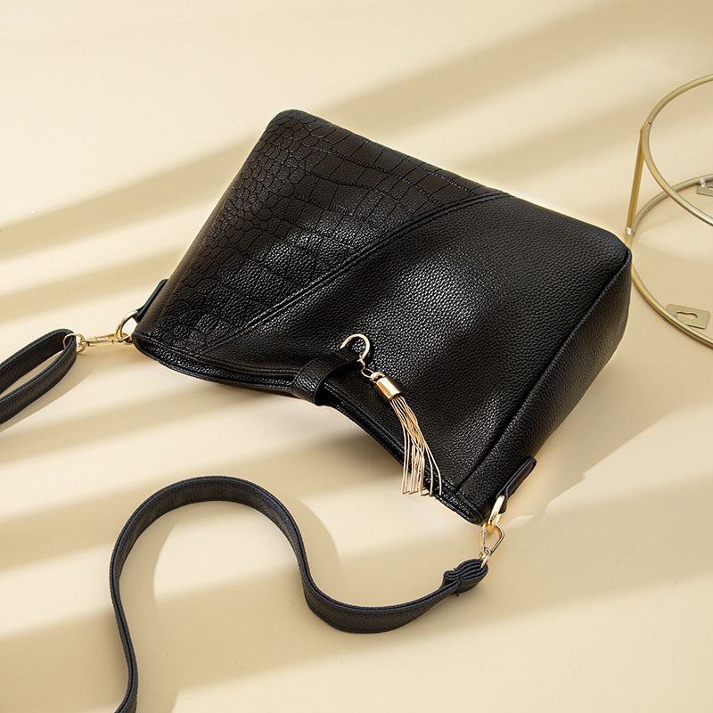 Bolso Casual Cuero Texturizado Aura Travesía, Estilo Sofisticado y Versátil para Cada Día