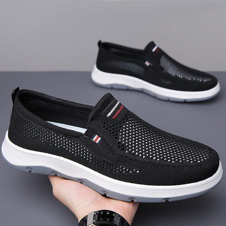 Zapatillas Casuales Tejido Transpirable Horizonte Serenidad, Alivio Inmediato y Postura Saludable