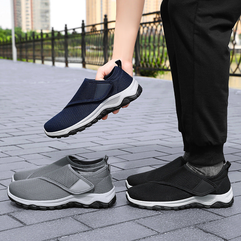 Zapato Casual Tejido Transpirable Aura Camino Equilibrio, Alivio Instantáneo Para Pies y Espalda