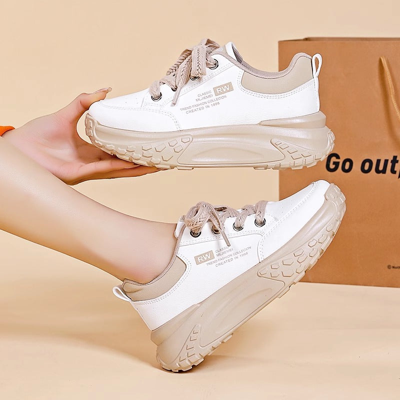 Zapatos Deportivos Plataforma Ligera Aura Jazz Horizonte, Estilo y Altura con Máxima Comodidad