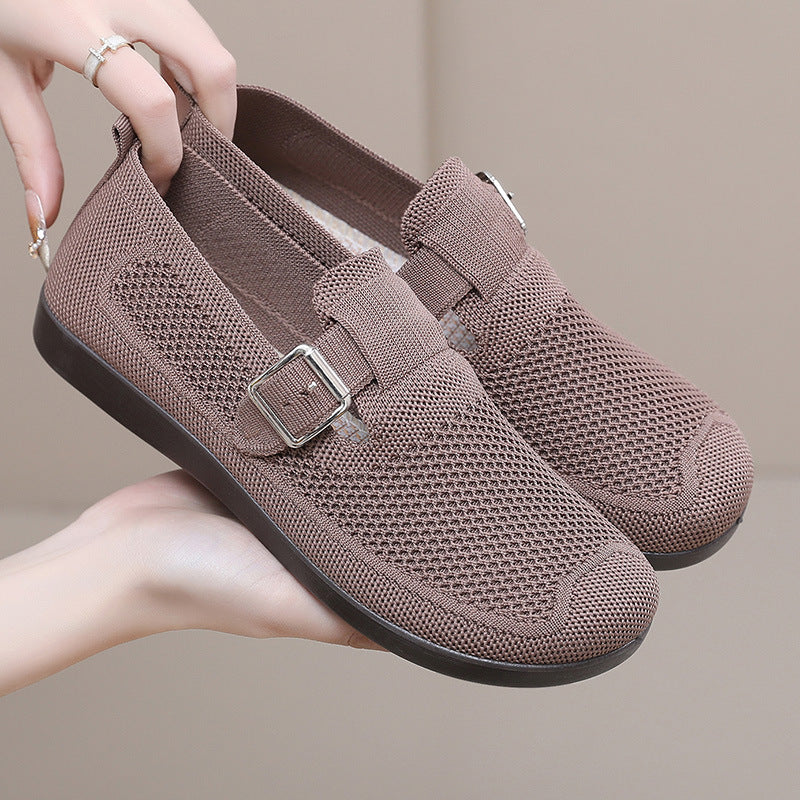 Zapatos Planos Tejido Transpirable Horizonte Vital Armonía, Comodidad y Postura Saludable Todo el Día