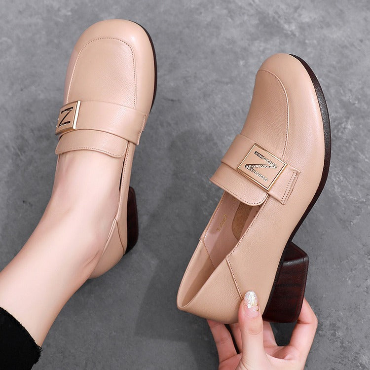 Mocassines Ortopédicos Cuero Suave Clásico Horizonte Serenidad, Confort Absoluto Todo el Día