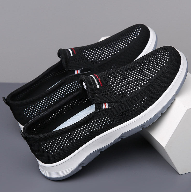 Zapatillas Casuales Tejido Transpirable Horizonte Serenidad, Alivio Inmediato y Postura Saludable