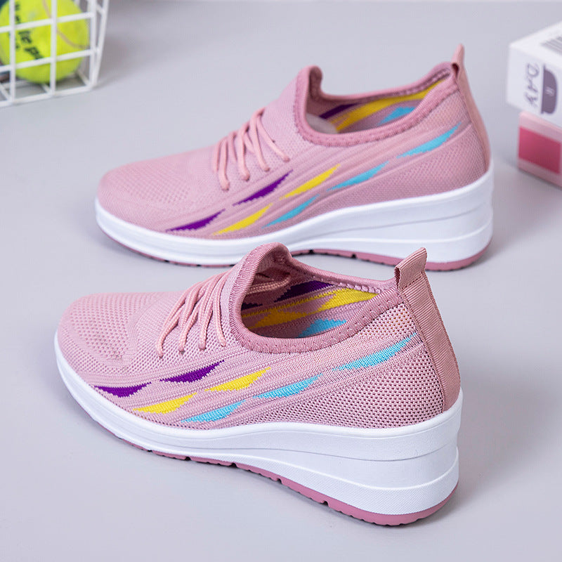 Zapatillas de tenis de moda arcoiris