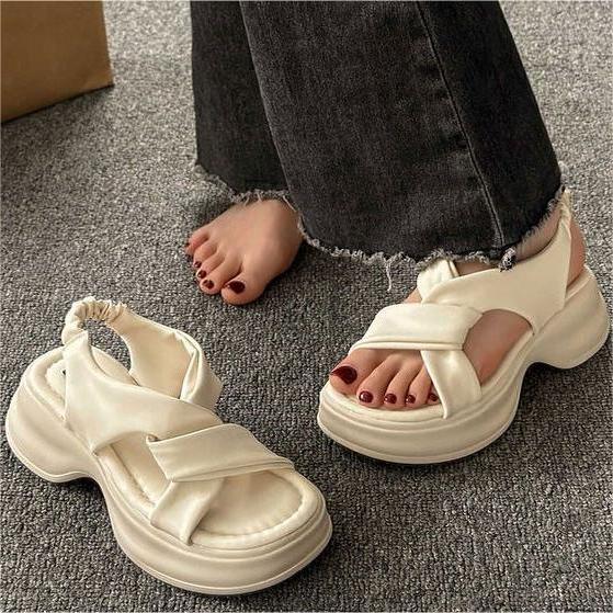 Sandalias Planas Plataforma Suave Horizonte Selva Íntegro, Comodidad y Estilo sin Esfuerzo