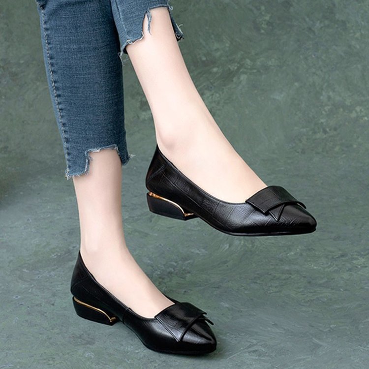 Zapato Ortopédico Cuero Suave Armonía Línea Esencia, Comodidad y Corrección Postural Instantánea