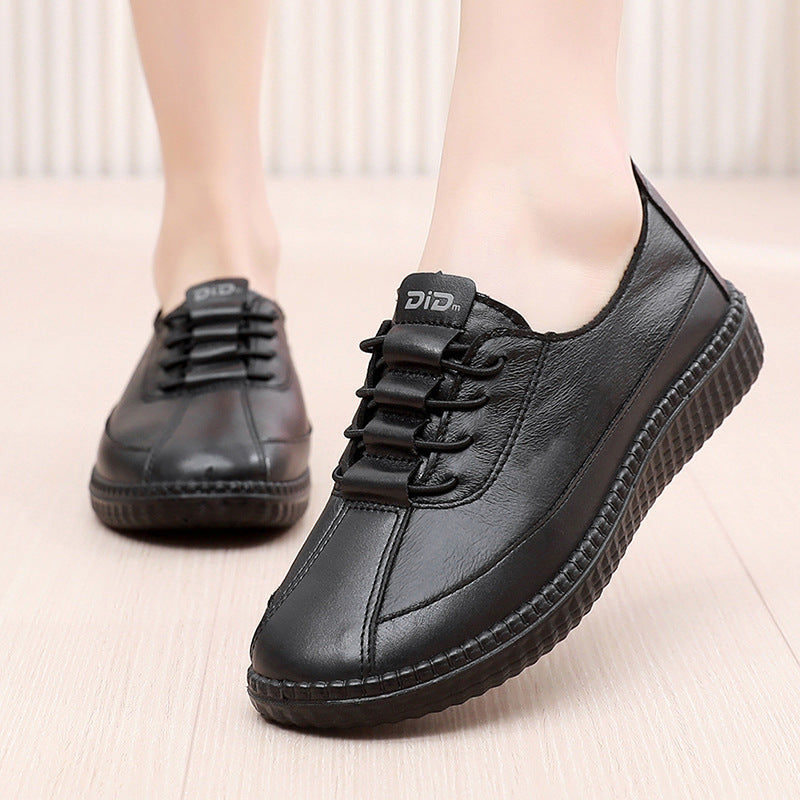 Zapato Ortopédico Cuero Suave Aura Camino Serenidad, Confort Anatómico y Seguridad Todo el Día