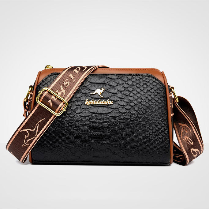 Bolso Casual Textura Resistente Prisma Horizonte Aura, Organización y Estilo en Cada Detalle