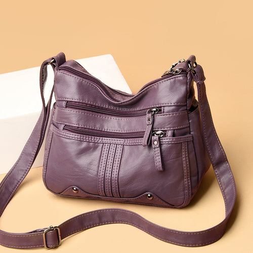 Bolso Elegante Cuero Supremo Horizonte Prisma, Espacio y Distinción Sin Límites