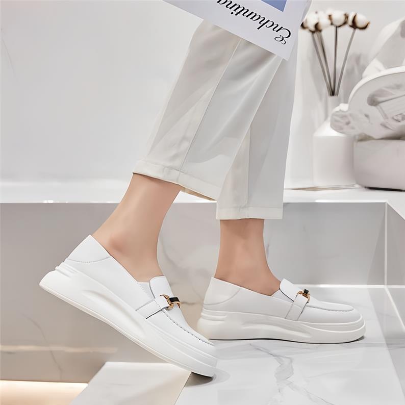 Zapato Casual Costura Artesanal Serenidad Cumbre Calma, Comodidad Prolongada Sin Esfuerzo