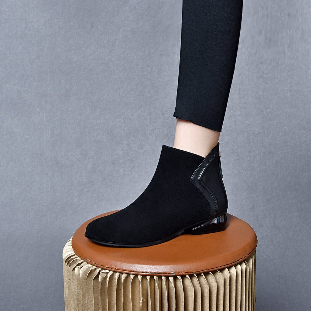 Botas Ortopédicas Cuero Impermeable Cumbre Aura Plenitud, Confort Superior y Alivio Total