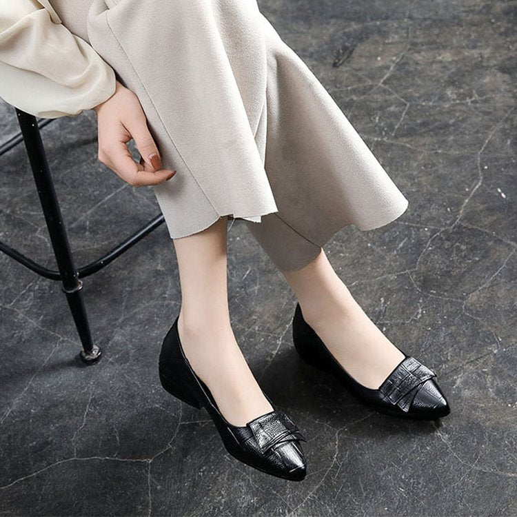 Zapato Ortopédico Cuero Suave Armonía Línea Esencia, Comodidad y Corrección Postural Instantánea