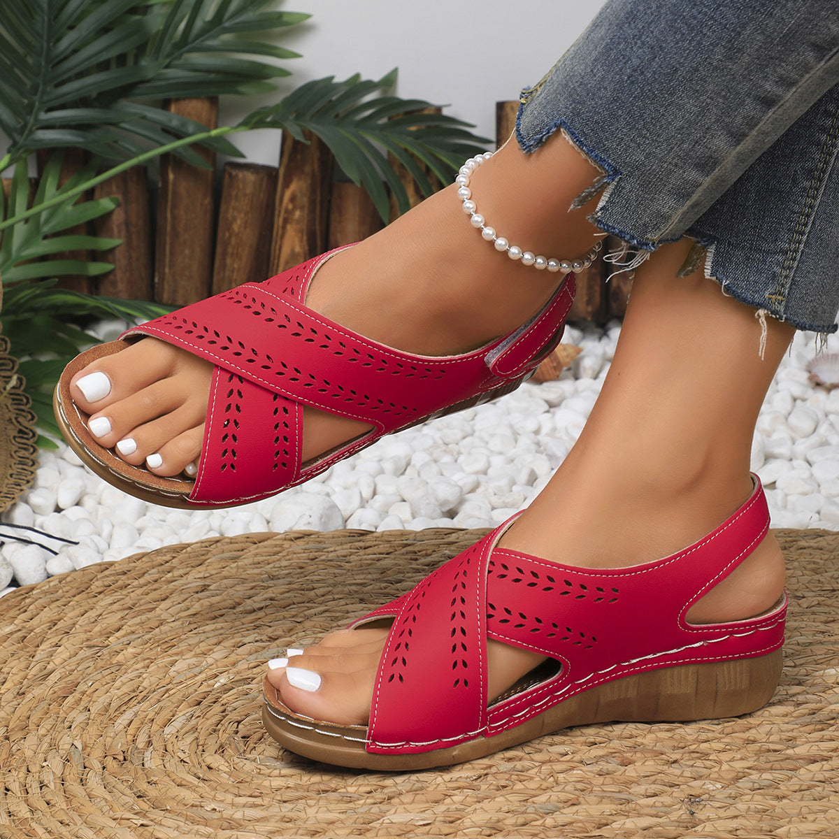 Sandalias de Tacón Cuero Suave Aura Jazz Horizonte, Elegancia y Comodidad Todo el Día