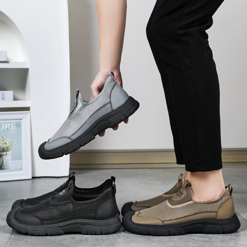 Zapatillas Antideslizantes Tejido Transpirable Eclipse Vitalidad Camino, Comodidad y Corrección Postural