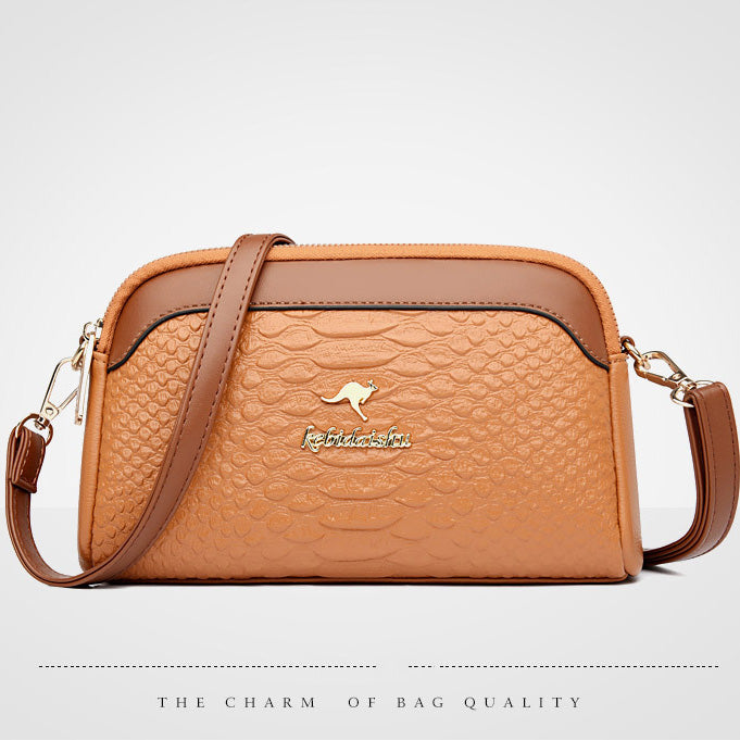 Bolso Casual Multicapa Prisma Selva Horizonte, Estilo Seguro y Gran Capacidad