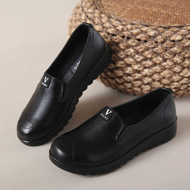 Zapato Casual Cuero Suave Aura Cumbre Serenidad, Comodidad Elegante Todo el Día