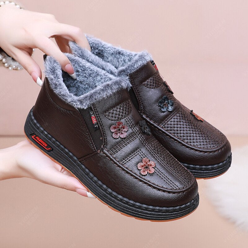 Botas Ortopédicas Cuero Suave Esencia Cumbre Serenidad, Confort Anatómico para Todo el Día