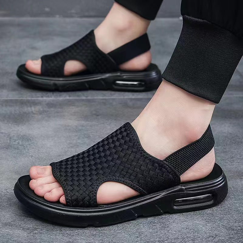 Sandalias Casual Cuero Premium Horizonte Calma Cielo, Comodidad y Estilo Todo el Día