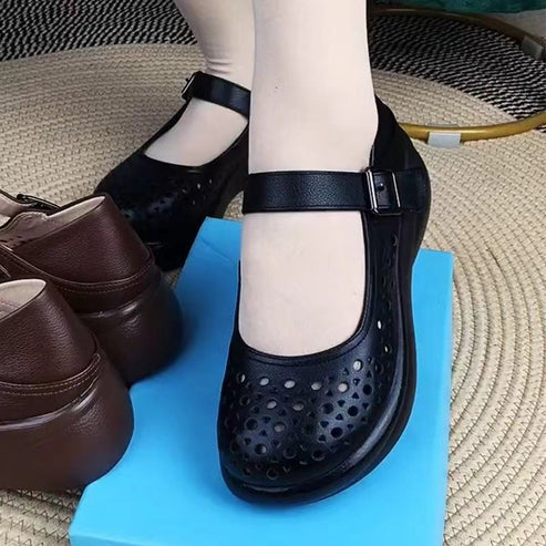 Zapato Ortopédico Cuero Genuino Aura Camino Serenidad, Alivio Total para tus Pies