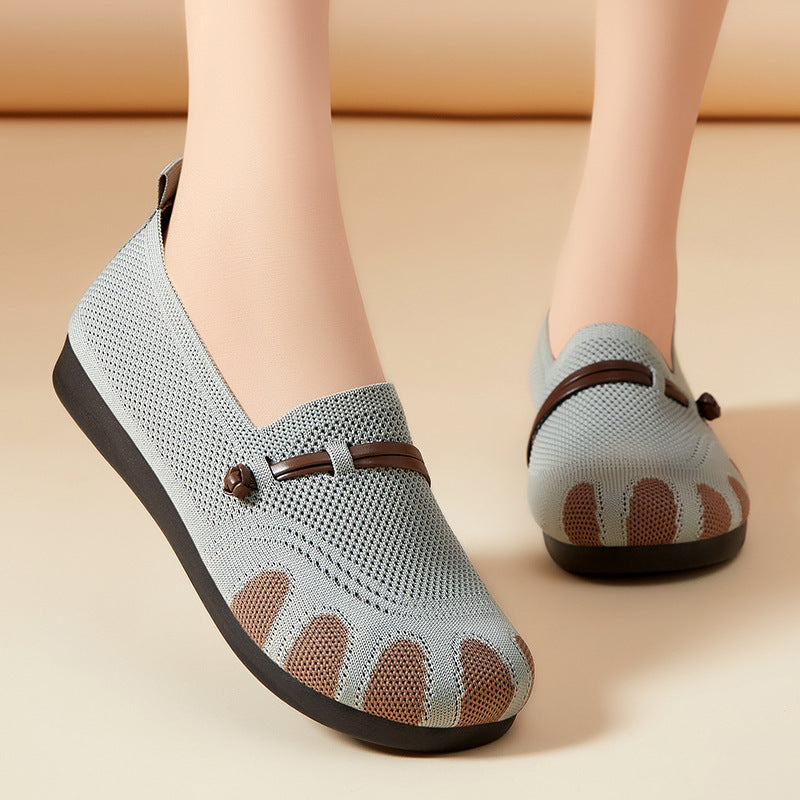 Zapato Casual Tejido Transpirable Aura Camino Armonía, Comodidad y Estilo para Cada Paso