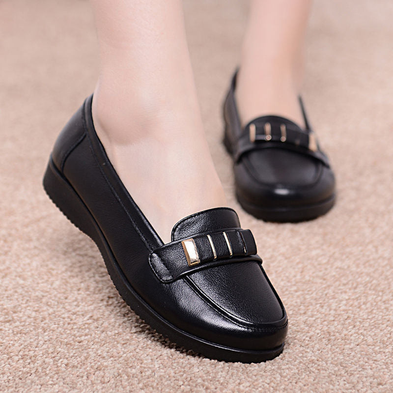 Zapato Casual Cuero Suave Aura Camino Serenidad, Confort Superior Todo el Día