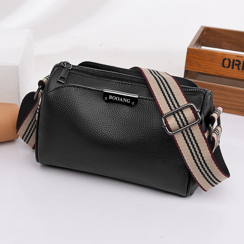 Bolso Casual Cuero Suave Prisma Valija Horizonte, Organización Elegante y Resistente al Desgaste