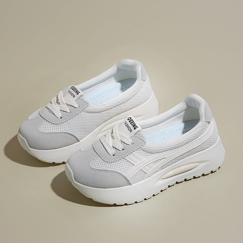 Zapatillas Casual Suela Gruesa Cumbre Jazz Serenidad, Comodidad Superior Todo el Día