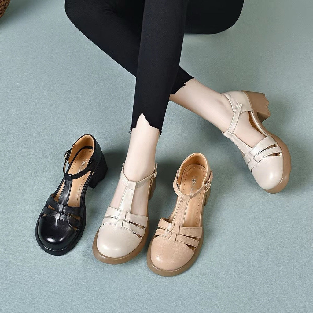 Sandalias de Tacón Suela Flexible Brisa Noble Horizonte, Comodidad y Soporte para Todo el Día