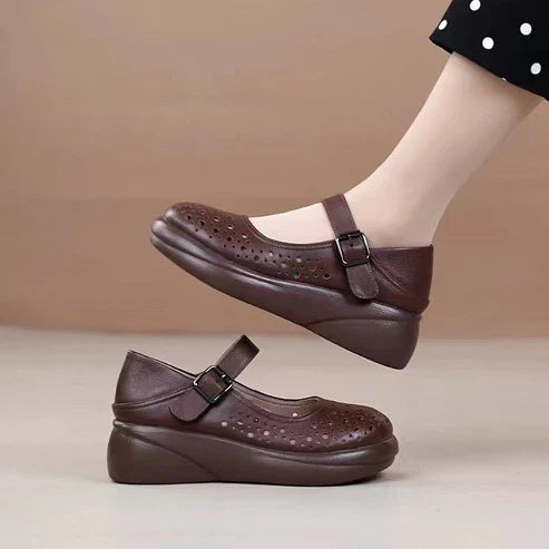 Zapato Ortopédico Cuero Genuino Aura Camino Serenidad, Alivio Total para tus Pies