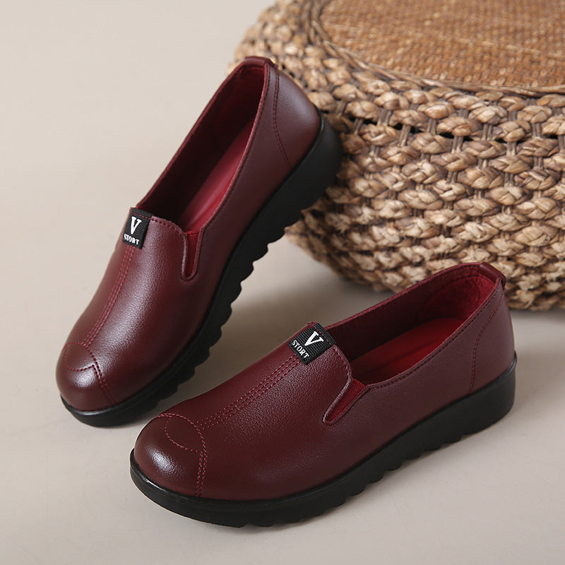 Zapato Casual Cuero Suave Aura Cumbre Serenidad, Comodidad Elegante Todo el Día